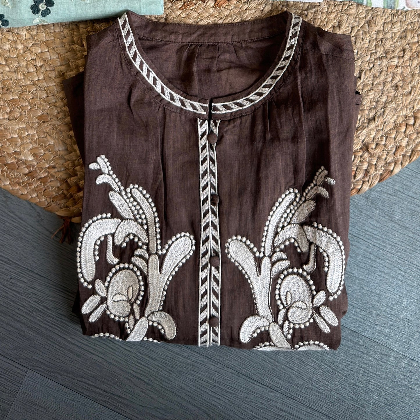 PURE LINEN PRINT & EMBROIDERY TOPS