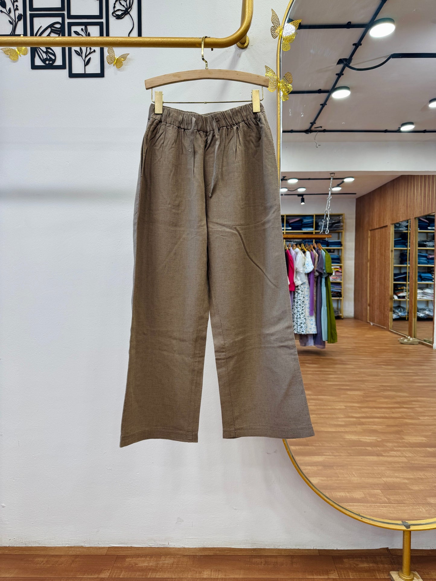 PREMIUM BEST SELLING COMFORTABLE STRAIGHT LINEN TROUSER PANT