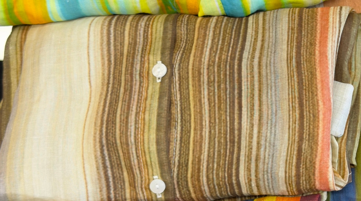 PREMIUM PURE LINEN PRINT SHIRT