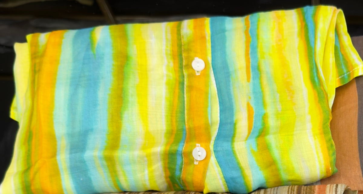PREMIUM PURE LINEN PRINT SHIRT