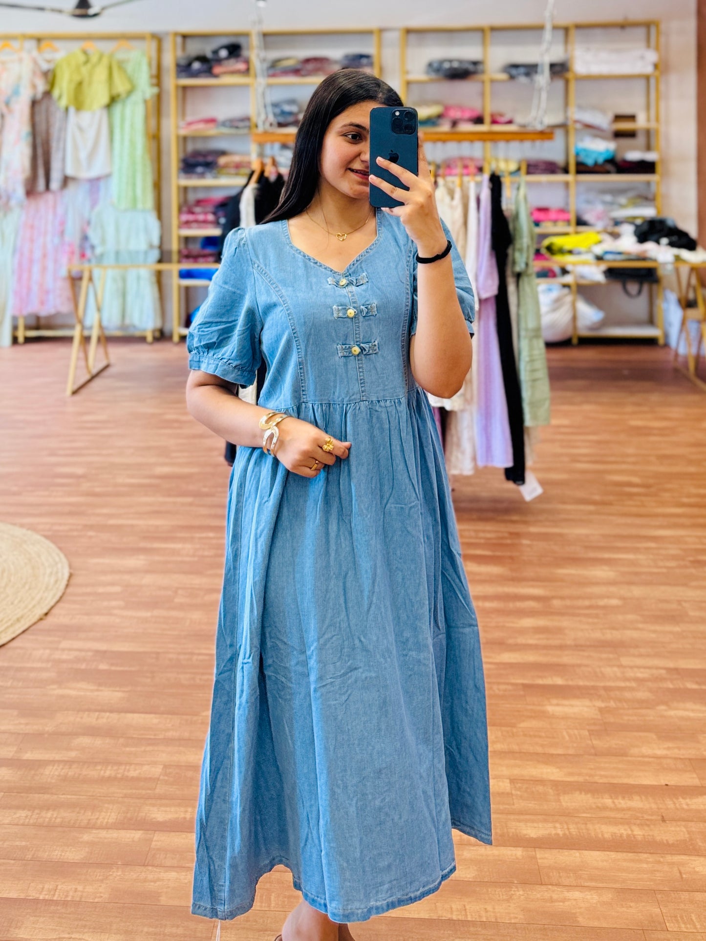 DENIM western dress