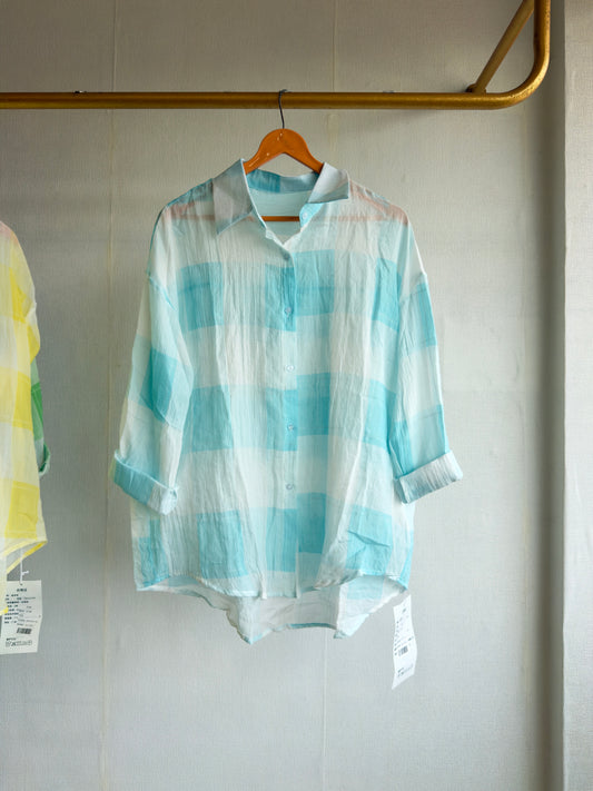 PREMIUM PURE MUL COTTON CHEX SHIRT