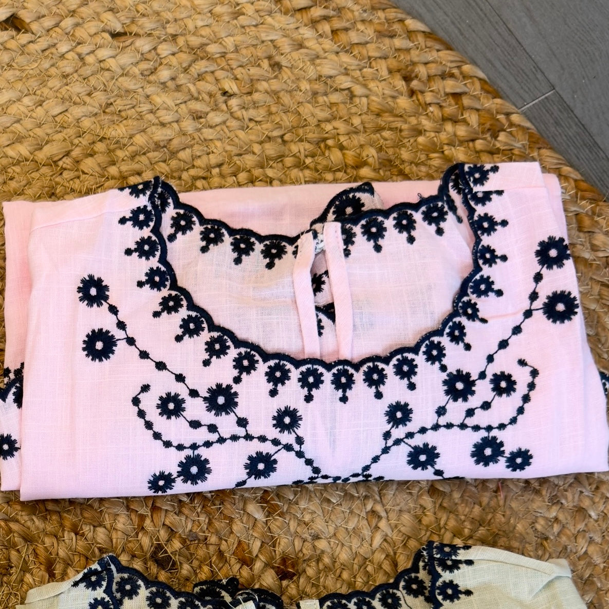 SUMMER SPECIAL PURE COTTON EMBROIDERY TOP