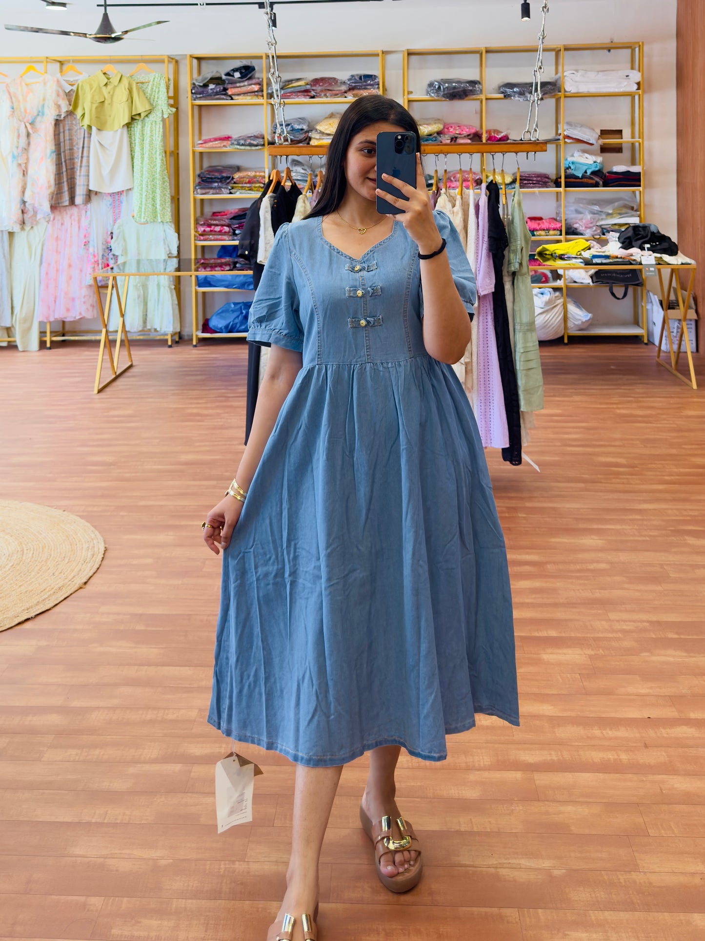 DENIM western dress
