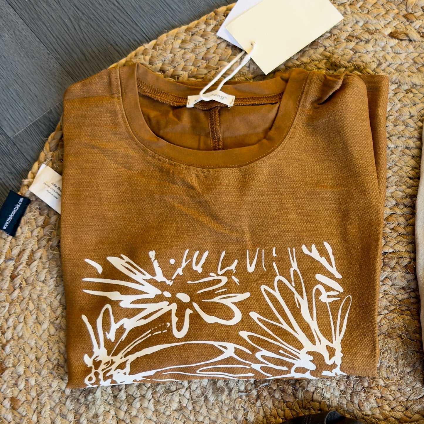 PONCHO PRINT COTTON TOP CUM TSHIRT