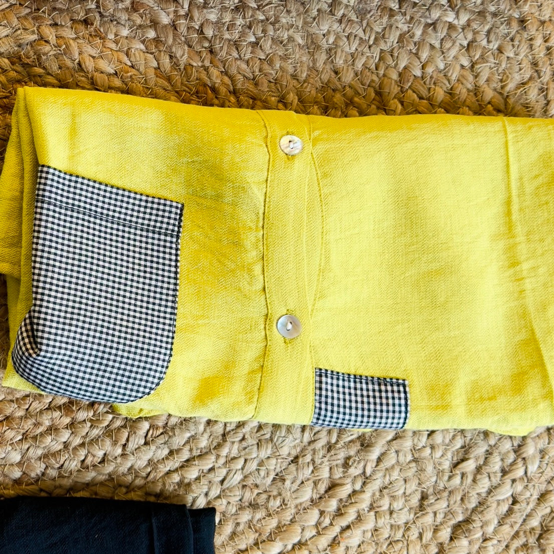 SMALL CHEX PATTERN TOP