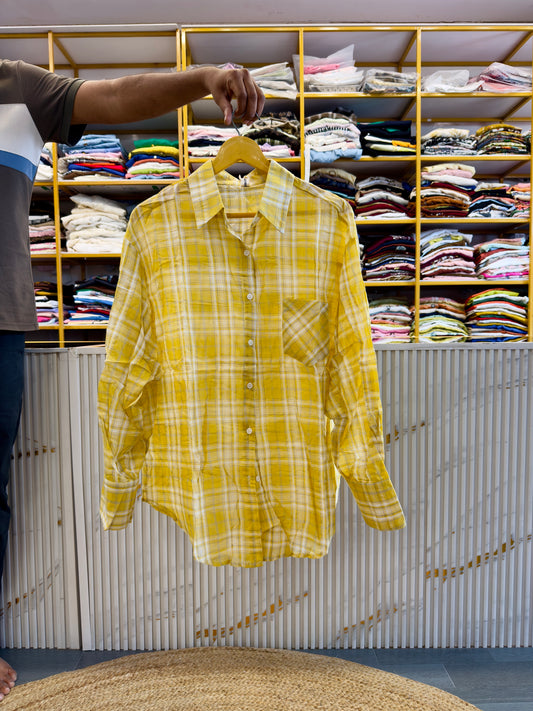 CHEX COTTON SHIRT