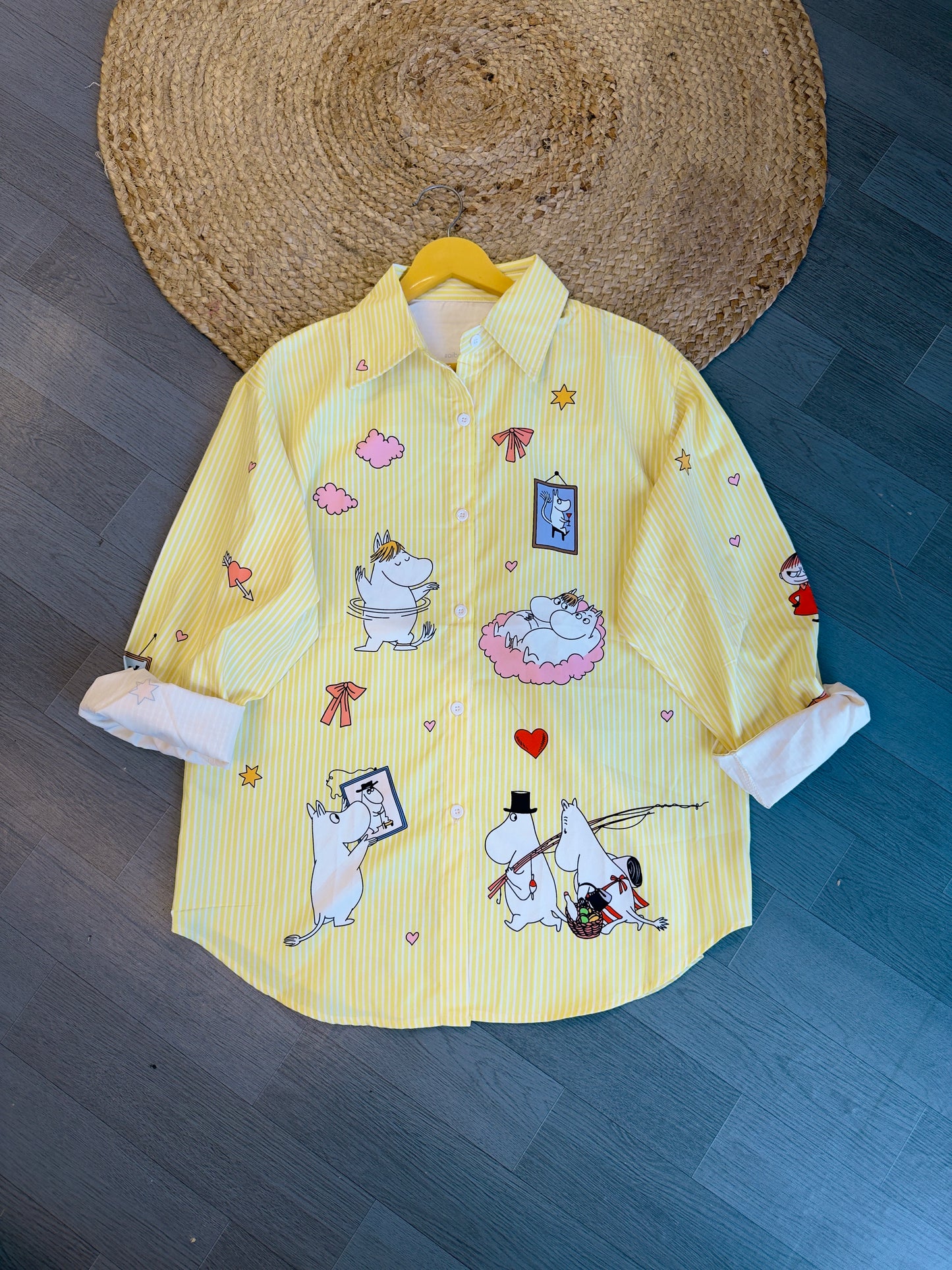 TRENDING STRIPS CARTOON SHIRT