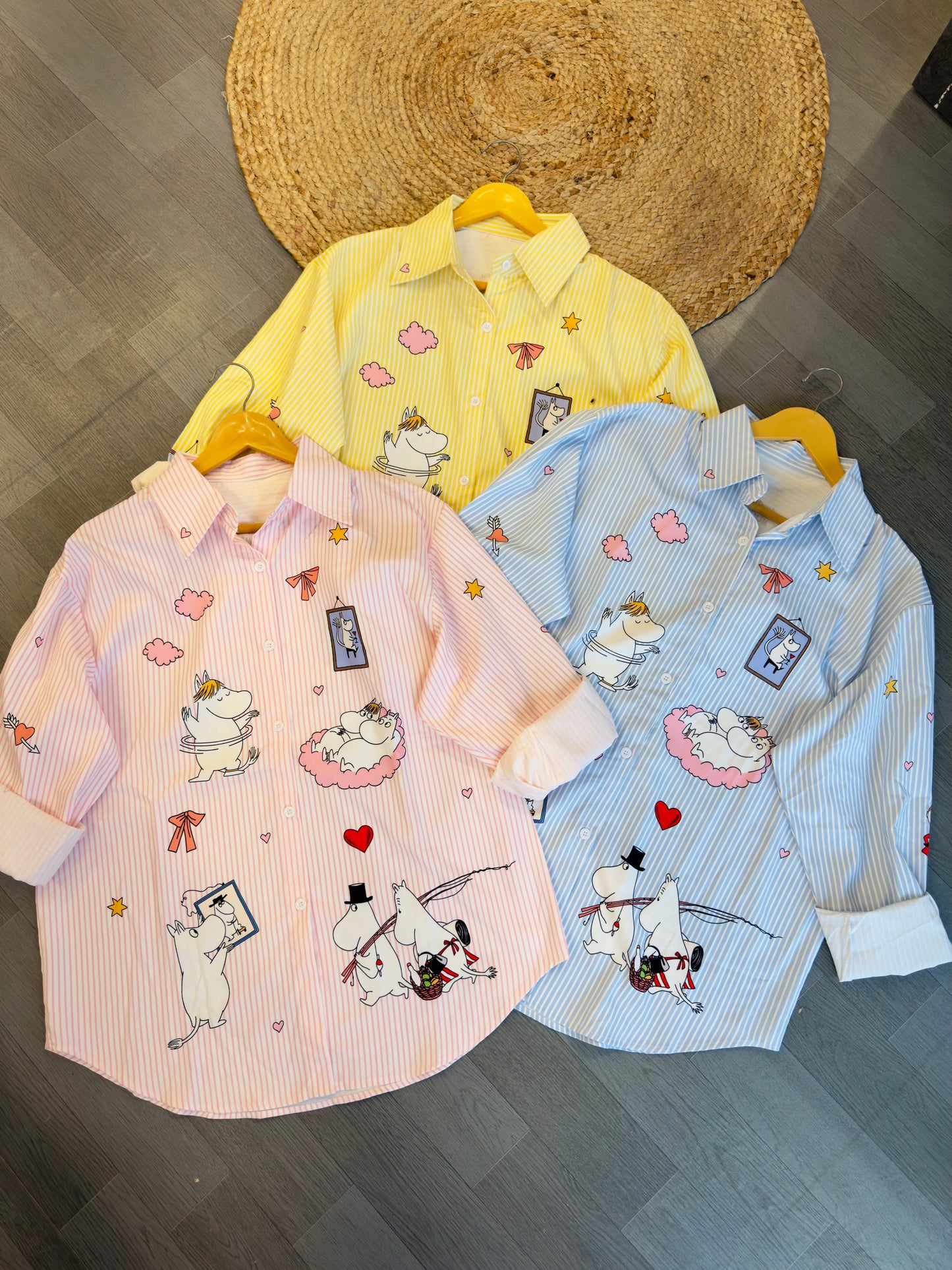 TRENDING STRIPS CARTOON SHIRT