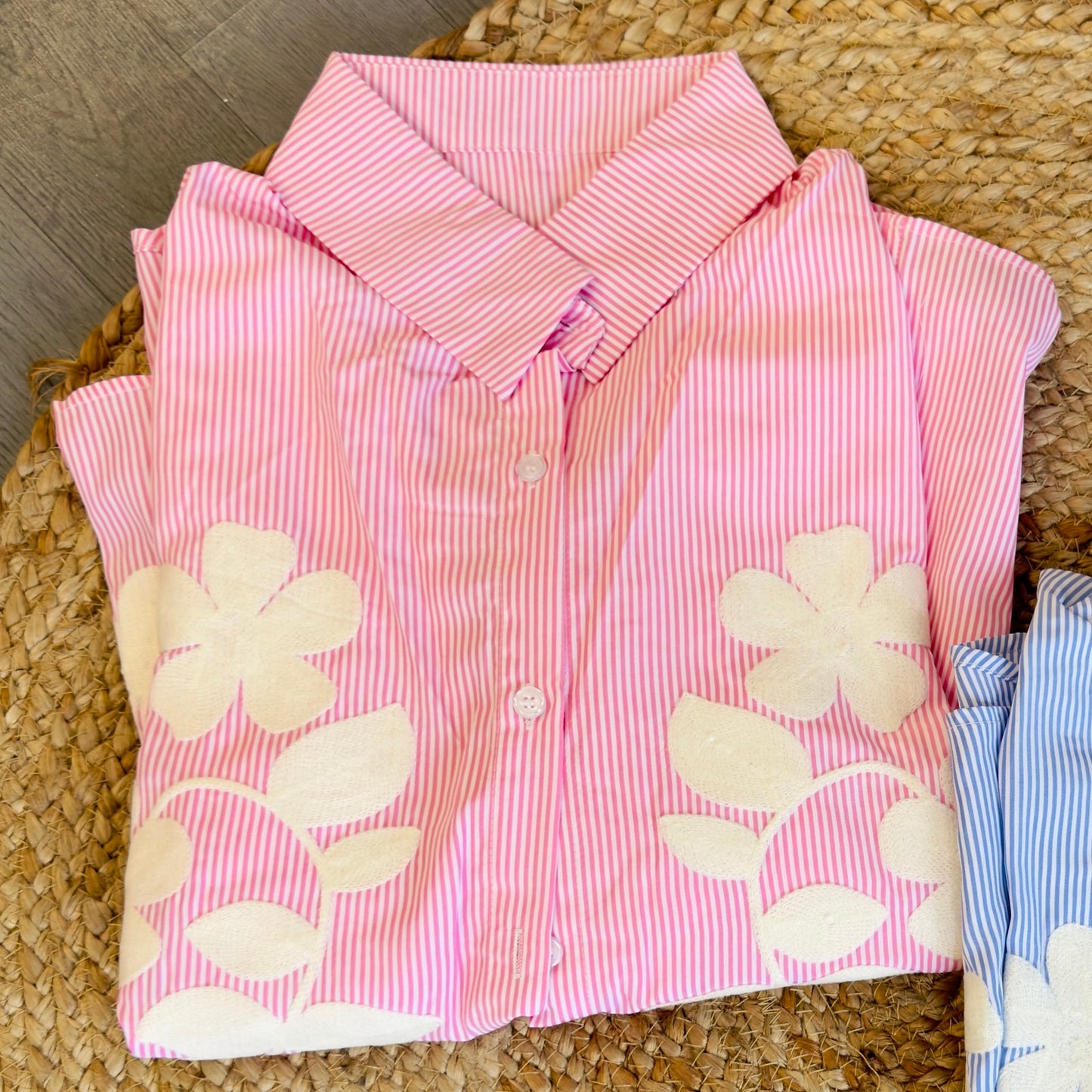 BEST SELLING STRIPS EMBROIDERY SHIRT
