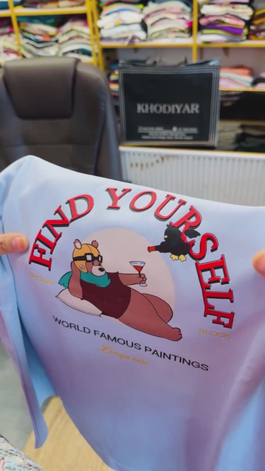 FIND YOUR SELF PREMIUM CASUAL TSHIRT