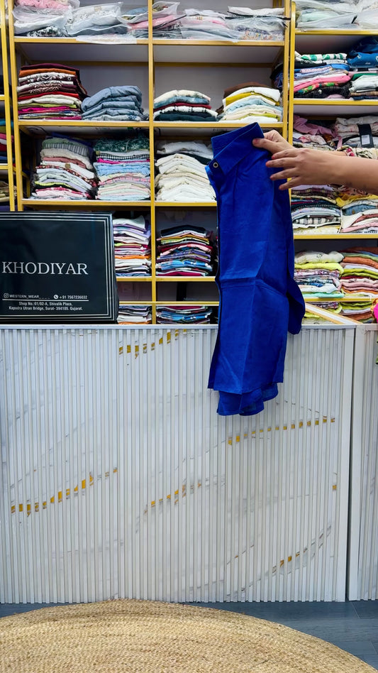 PLAIN LINEN PREMIUM BACK EMBROIDERY SHIRT