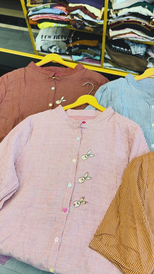 PREMIUM PURE MUL EMBROIDERY COTTON TUNIC